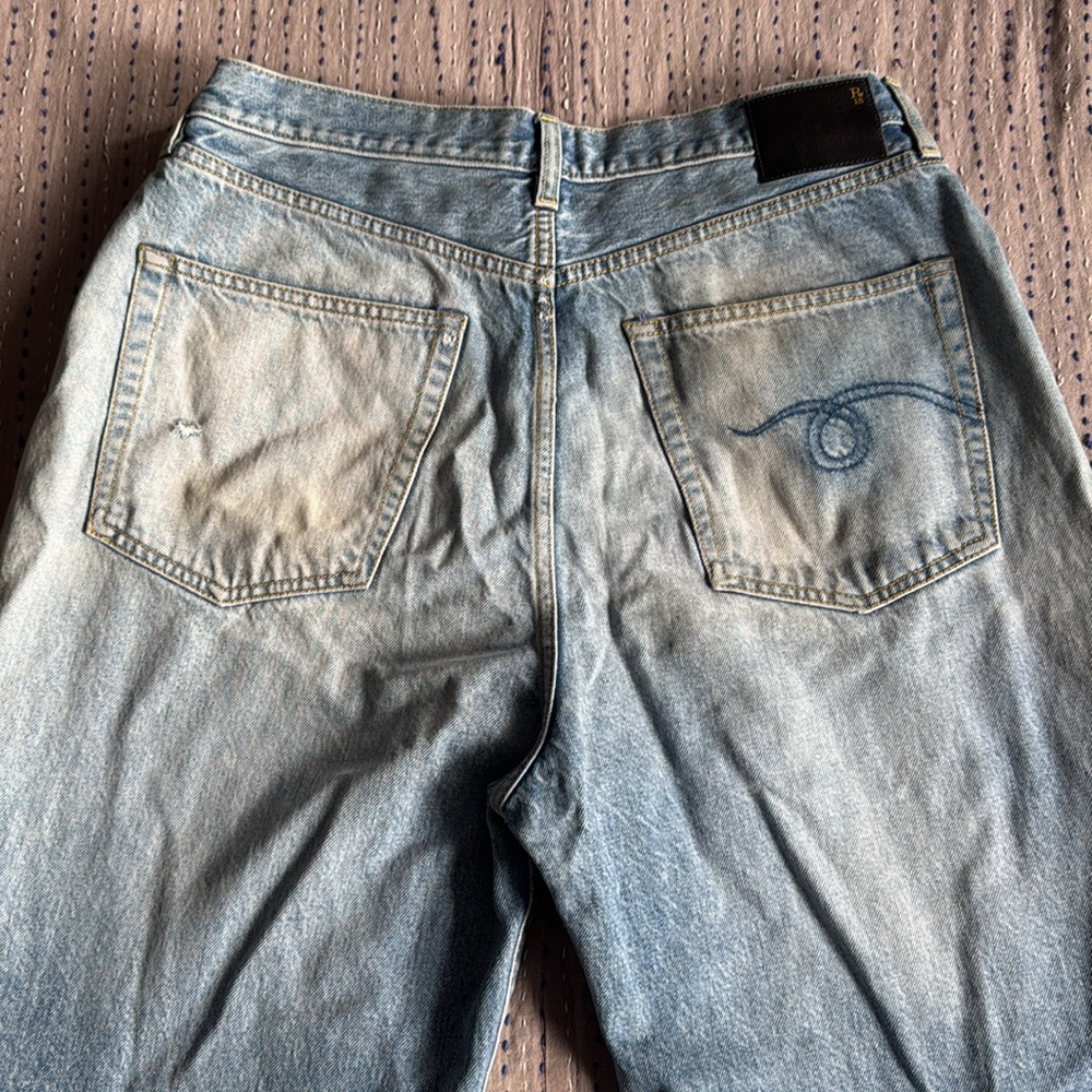 R13 foldover jean - Picture 7 of 10